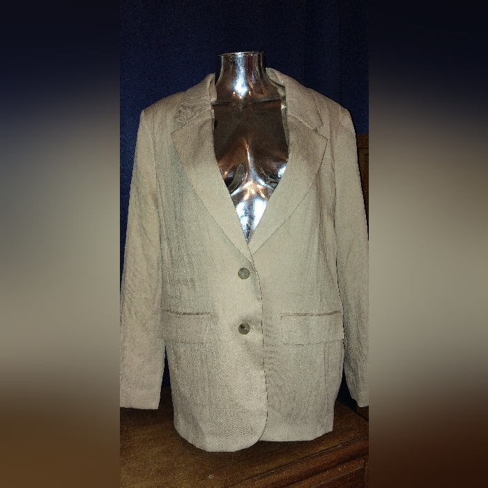 Nwt Dkny Blazer In Sandalwood Size Xl